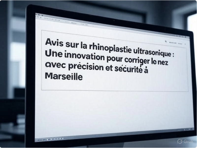 Avis rhinoplastie ultrasonique dr lari marseille